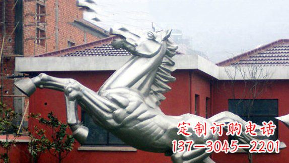 杭州不锈钢奔马雕塑展现力量与美感