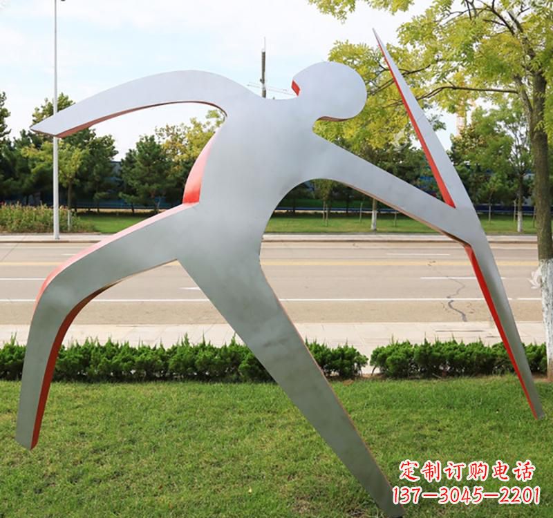 杭州不锈钢标枪雕塑2