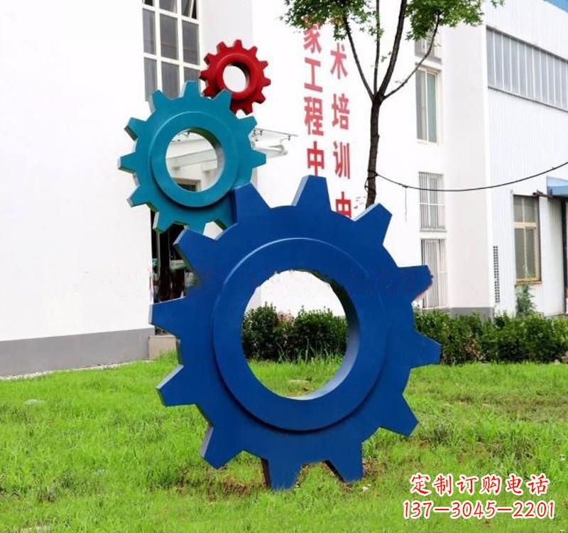 杭州不锈钢齿轮雕塑创新艺术的结晶