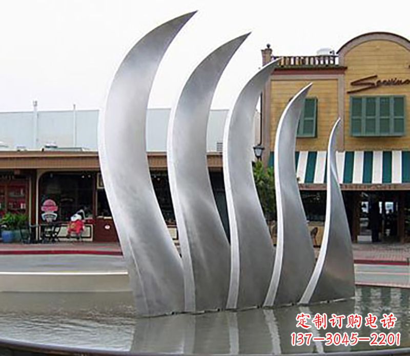 杭州不锈钢翅膀雕塑