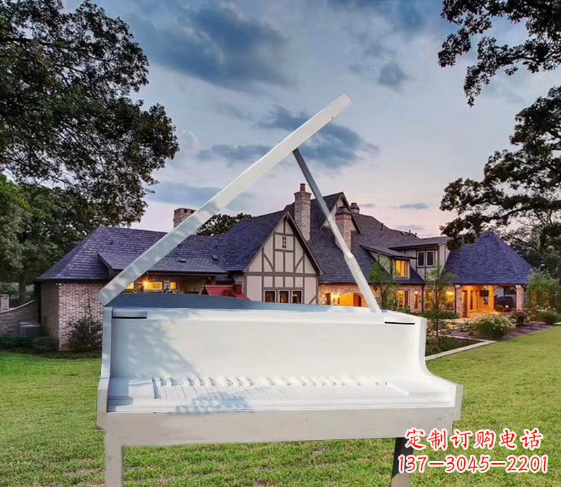 杭州钢琴雕塑——点缀广场景观