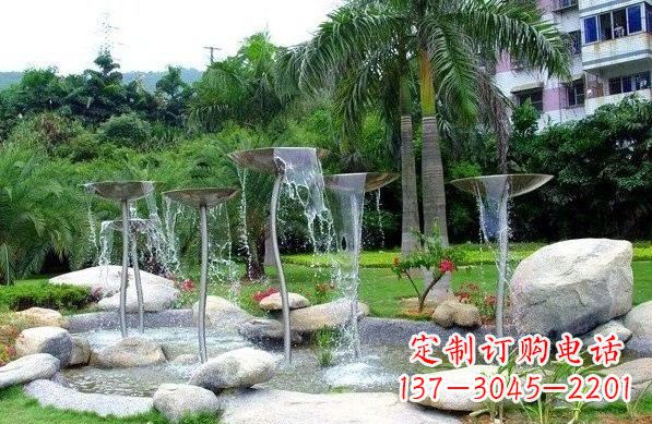 杭州不锈钢喷泉雕塑艺术之美