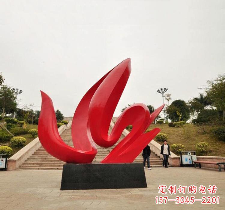 杭州不锈钢火苗雕塑艺术之灵感