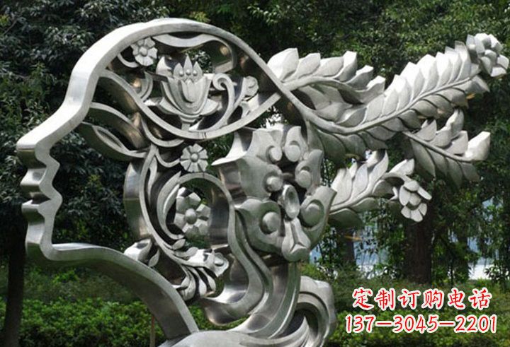 杭州不锈钢美女雕塑一种流行的艺术形式