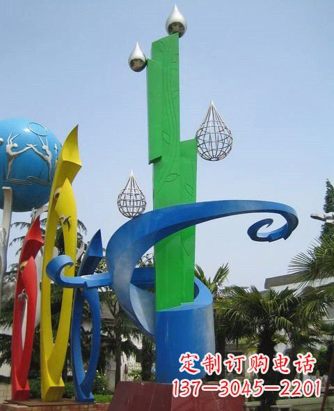 杭州不锈钢水滴雕塑非凡的艺术美学