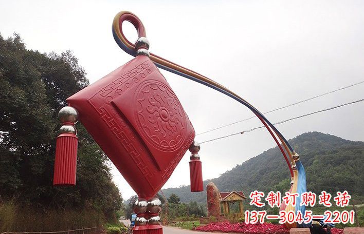 杭州精美不锈钢拱门雕塑