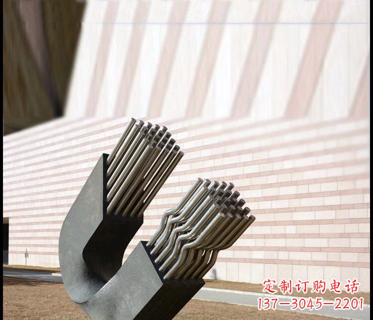杭州不锈钢磁铁雕塑,给景观带来无限魅力