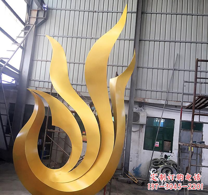 杭州不锈钢仿真艺术凤凰雕塑