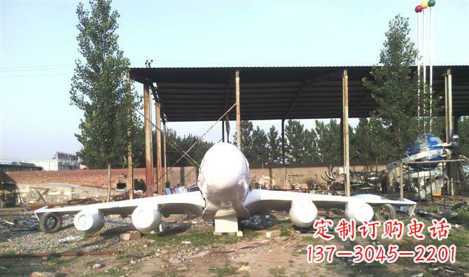 杭州不锈钢飞机雕塑给空中飞行者的致敬