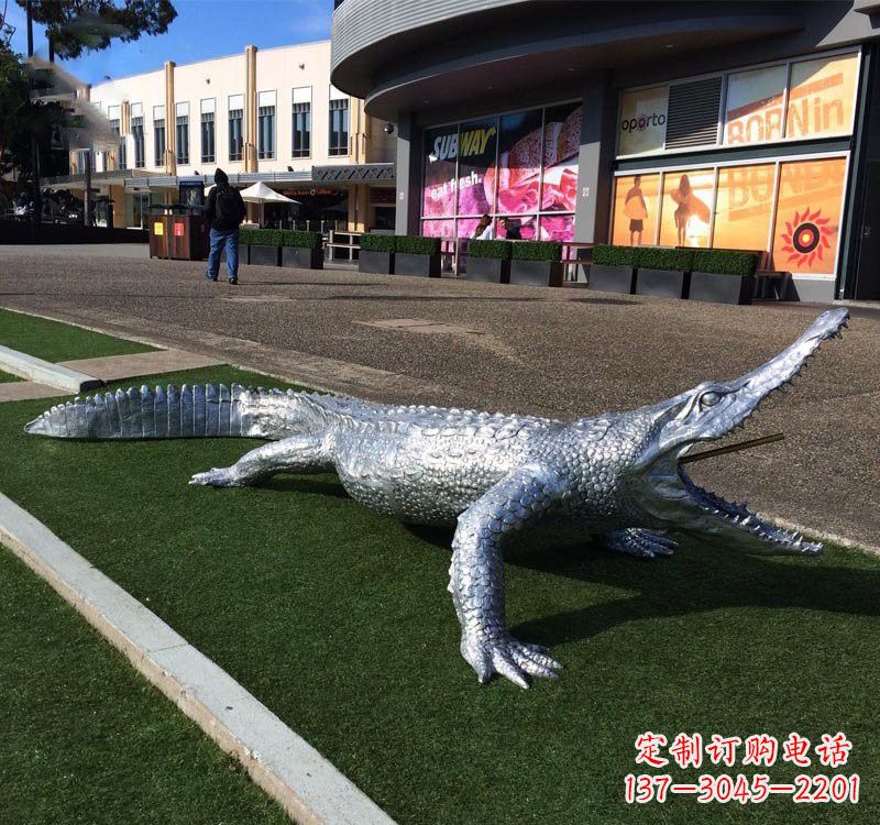 杭州不锈钢动物雕塑精美而具有艺术价值