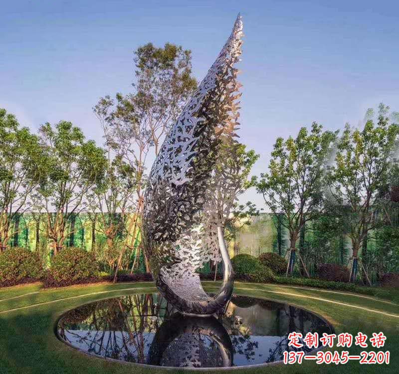 杭州不锈钢凤凰雕塑精美绝伦