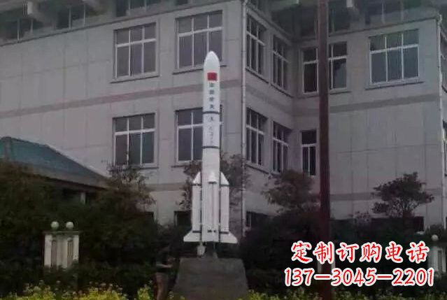 杭州不锈钢火箭雕塑给城市带来无限美