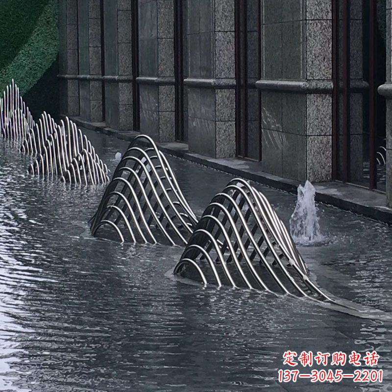 杭州不锈钢假山雕塑精美外形,百变造型