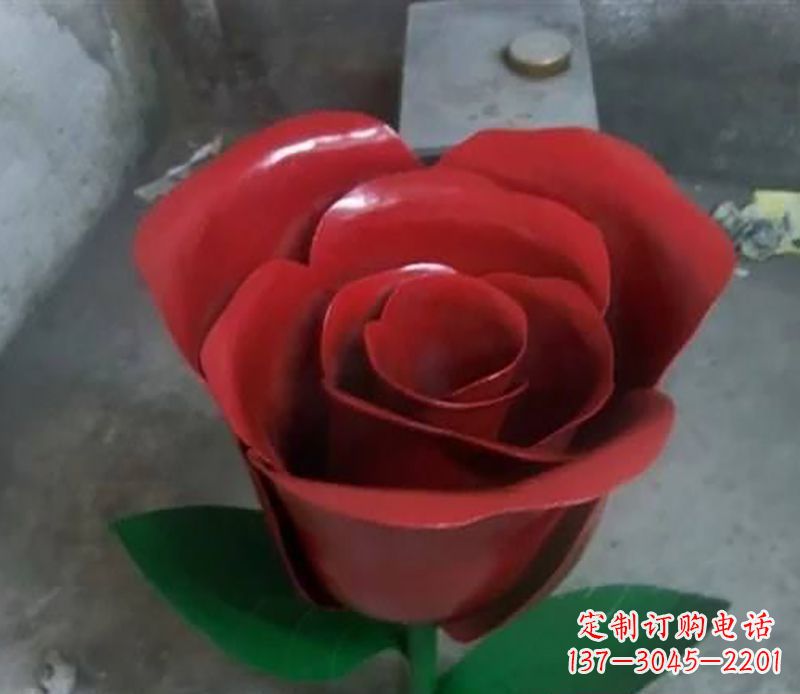 杭州不锈钢玫瑰美丽而永恒