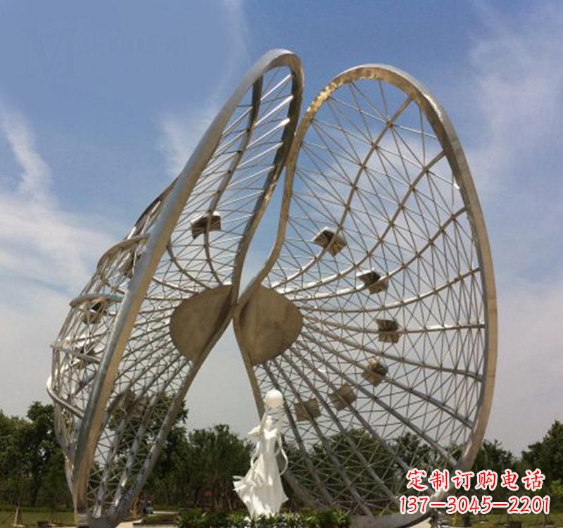 杭州不锈钢美陈贝壳雕塑精美的艺术品