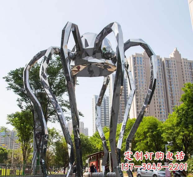 杭州精致的不锈钢螃蟹雕塑