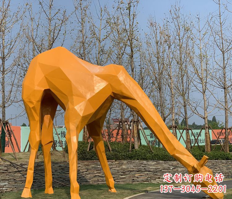 杭州不锈钢雕刻的精美动物雕塑