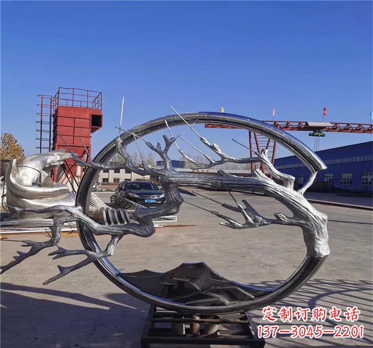 杭州不锈钢树枝雕塑艺术与自然的完美结合