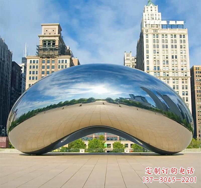 杭州不锈钢水滴艺术雕塑