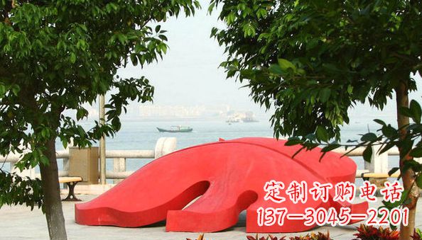 杭州不锈钢树叶雕塑——精美外观,艺术精神
