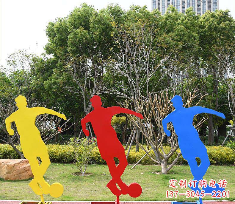 杭州不锈钢足球雕塑激发运动激情