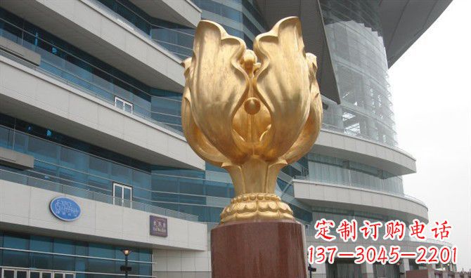 杭州不锈钢紫荆花之美