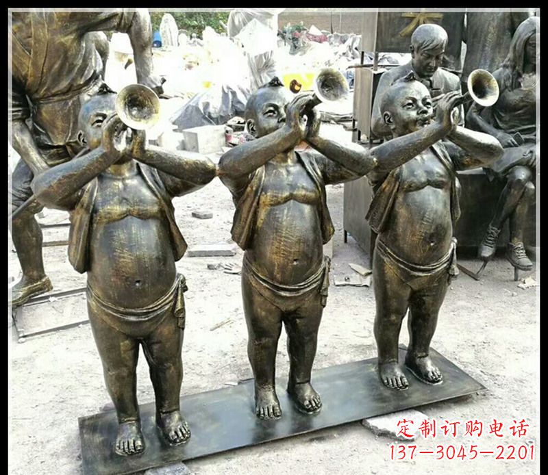杭州儿童雕塑弘扬传统文化