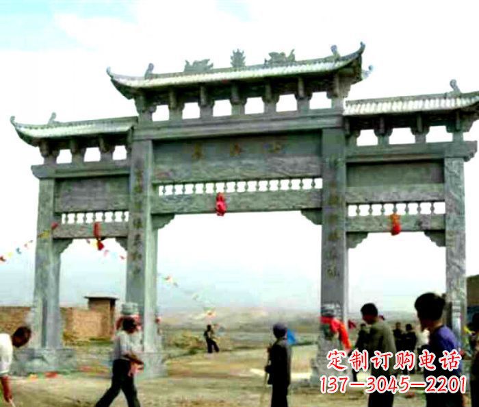 杭州该牌坊雕塑