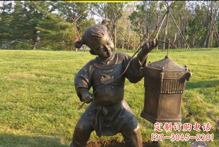 杭州灯笼雕塑点亮公园的精彩