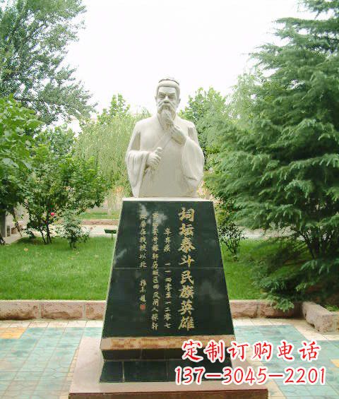 杭州古代名人雕塑,荟萃中国文化