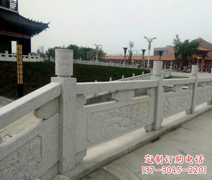 杭州精美大理石栏板雕塑