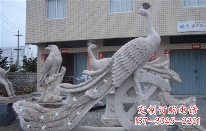 杭州大理石孔雀石雕