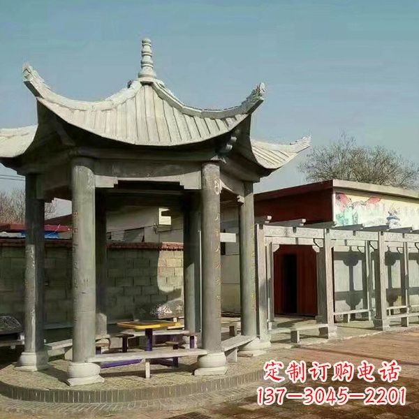 杭州大理石凉亭庭院亭子