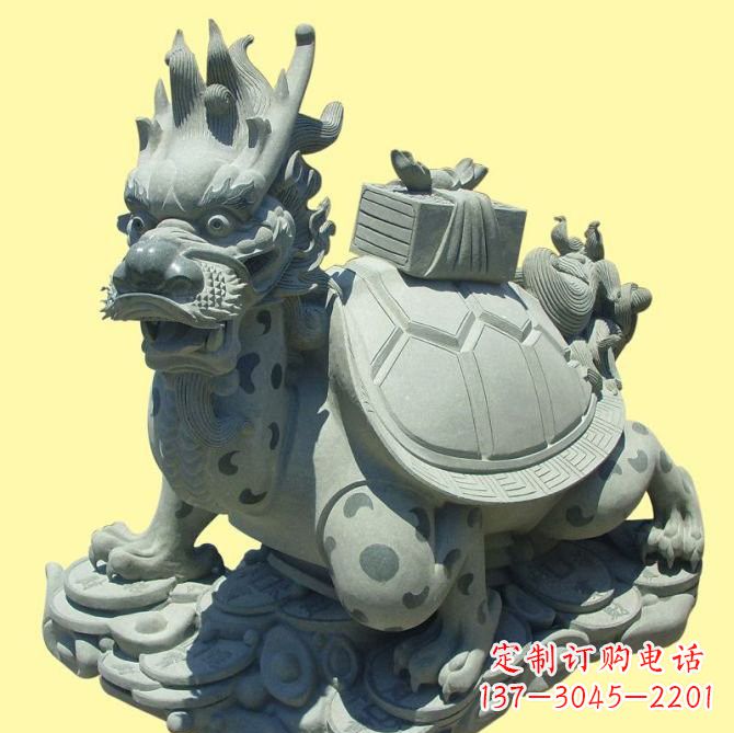 杭州大理石龙龟雕塑