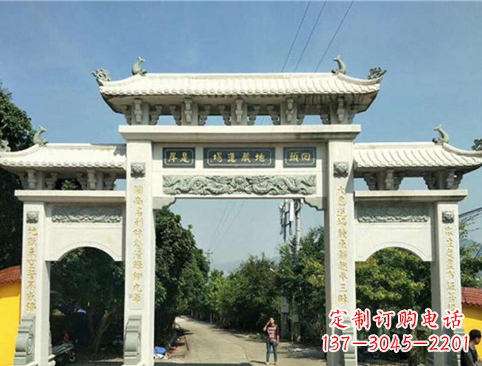 杭州大理石牌坊雕塑