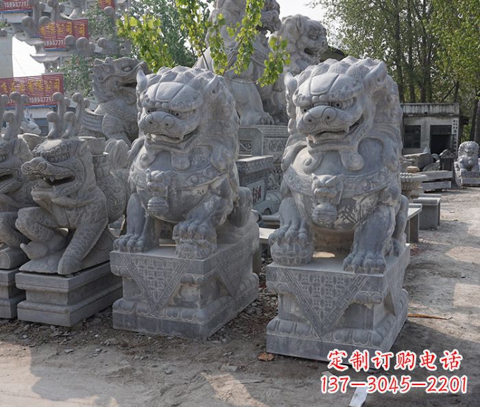 杭州大理石狮子雕塑