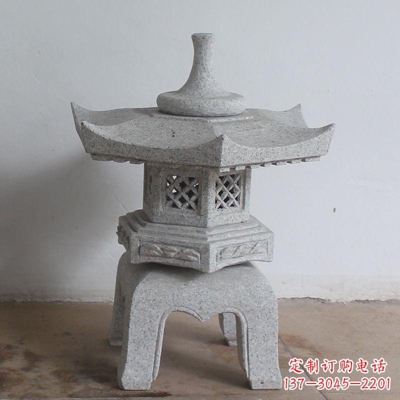杭州大理石中式石灯