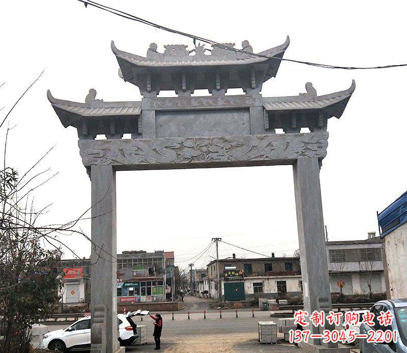 杭州精美大理石牌坊石雕