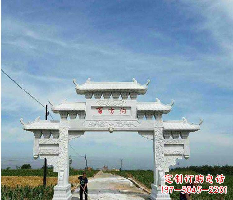 杭州西方风格石牌坊石雕