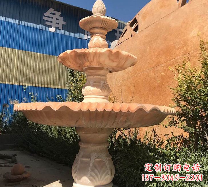 杭州跌水盆喷泉石雕