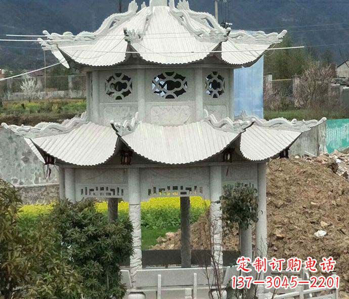 杭州古典凉亭石雕