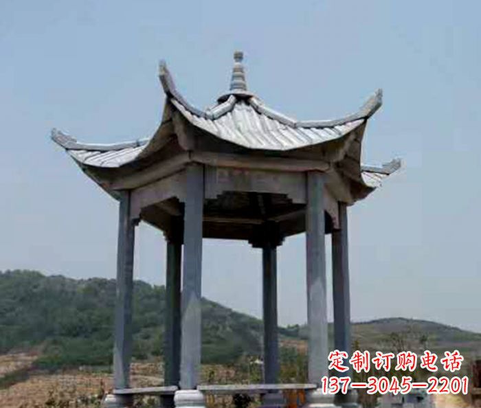 杭州仿古石雕凉亭