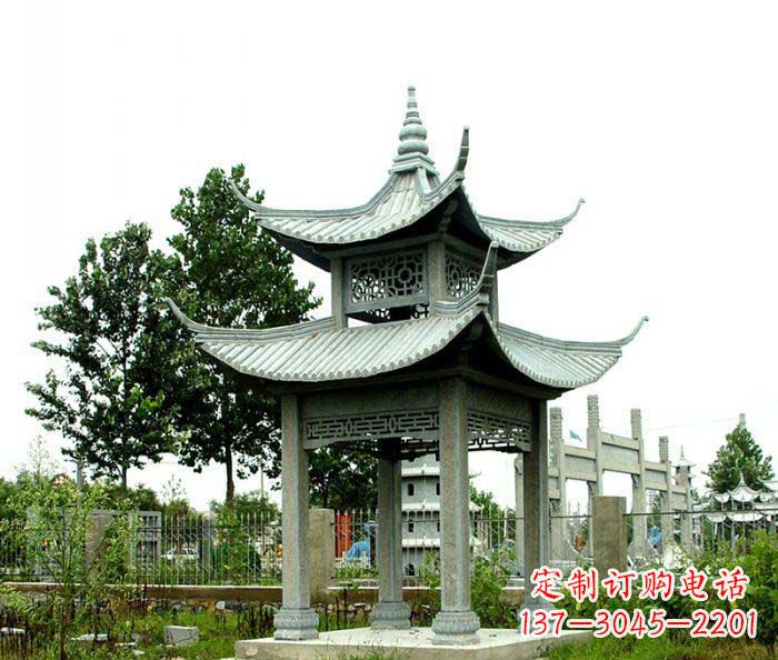 杭州中领雕塑凉亭雕塑雕刻精美,展示经典
