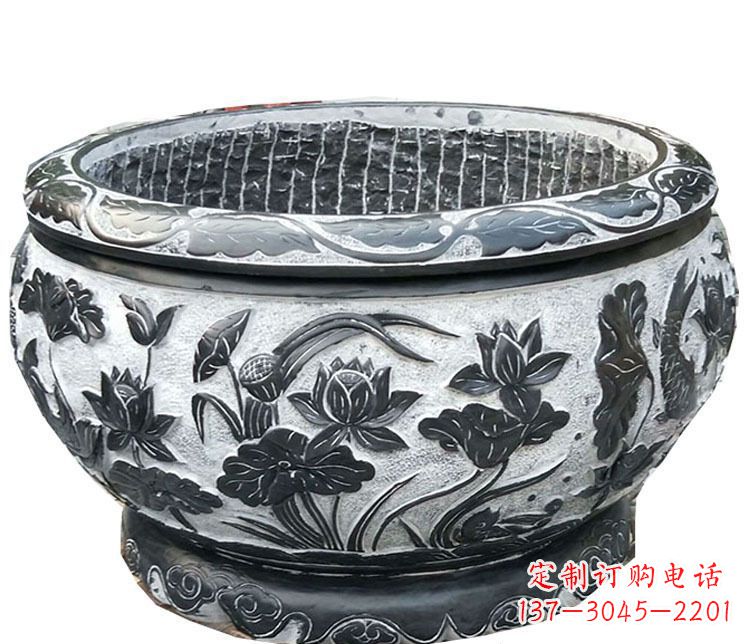 杭州传承古典,精致仿古庭院花盆雕塑