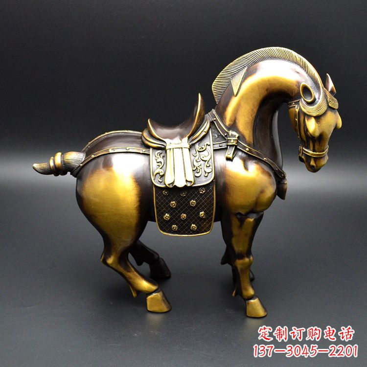 杭州精美仿古铜马雕塑