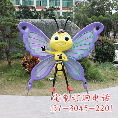 杭州仿真蝴蝶雕塑,精致多彩、灵动优雅