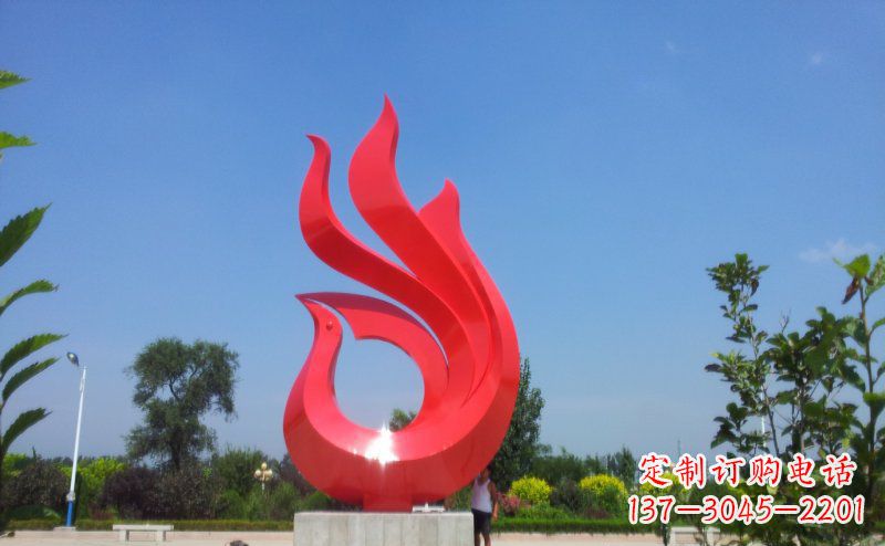 杭州艺术荟萃的凤凰雕塑