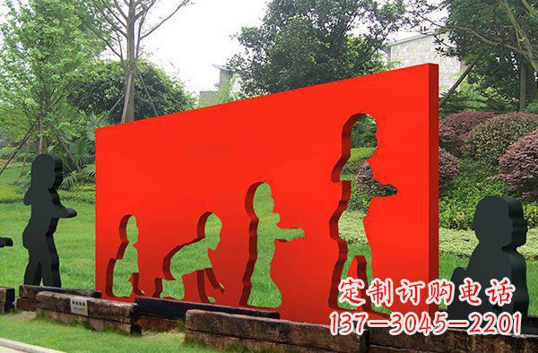 杭州儿童抽象景观雕塑