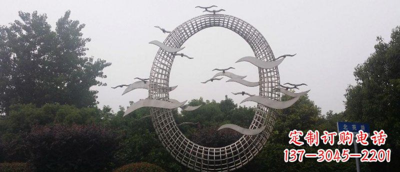 杭州抒情海鸥雕塑