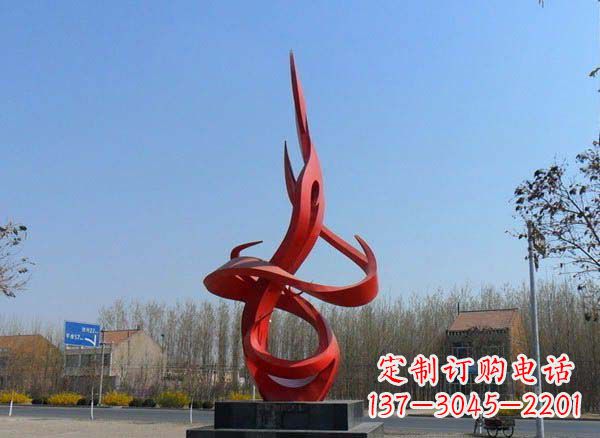 杭州不锈钢火苗经典建筑雕塑
